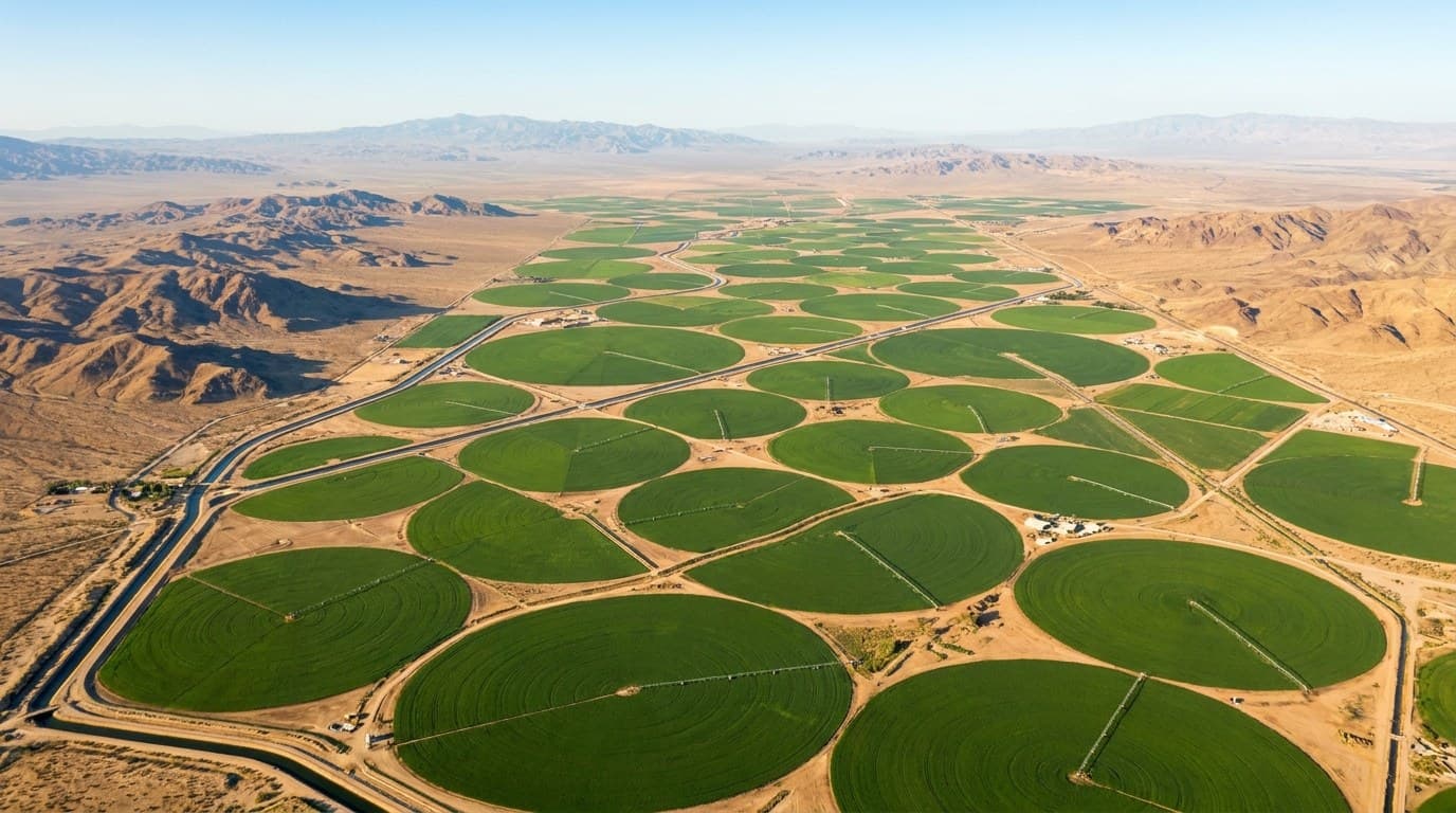 Imperial County skyline or landscape