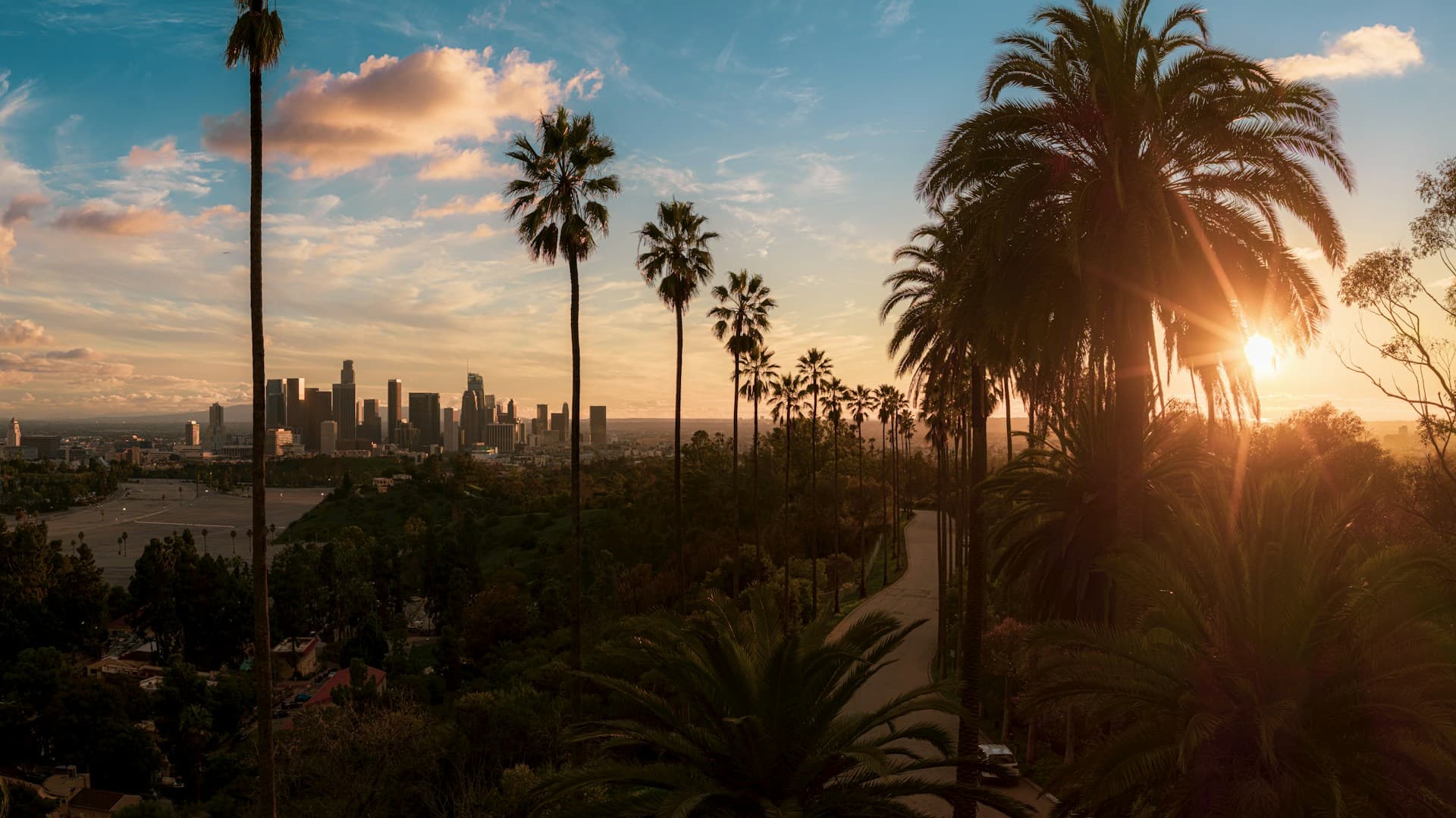 Los Angeles County skyline or landscape
