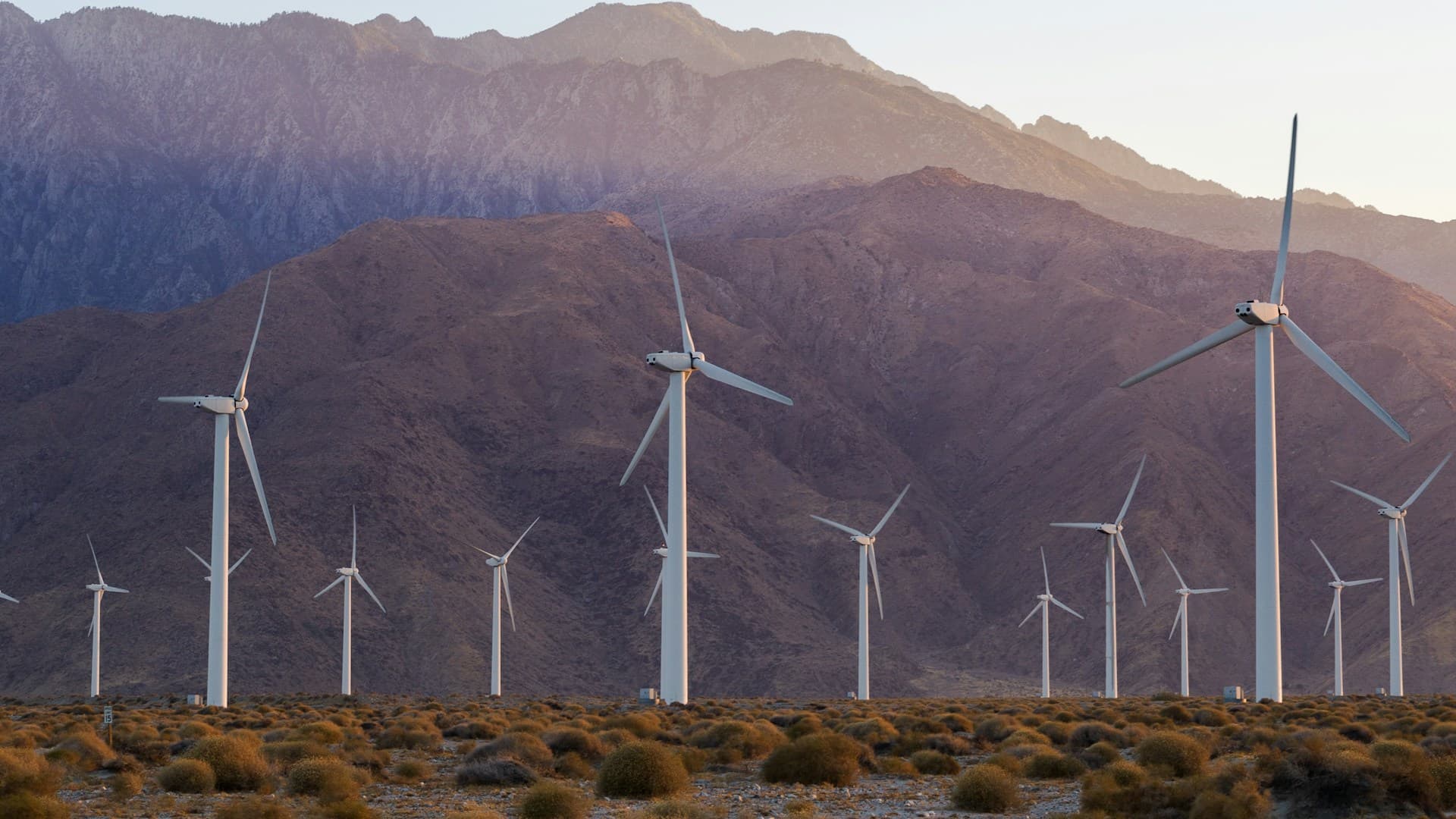 Riverside County skyline or landscape